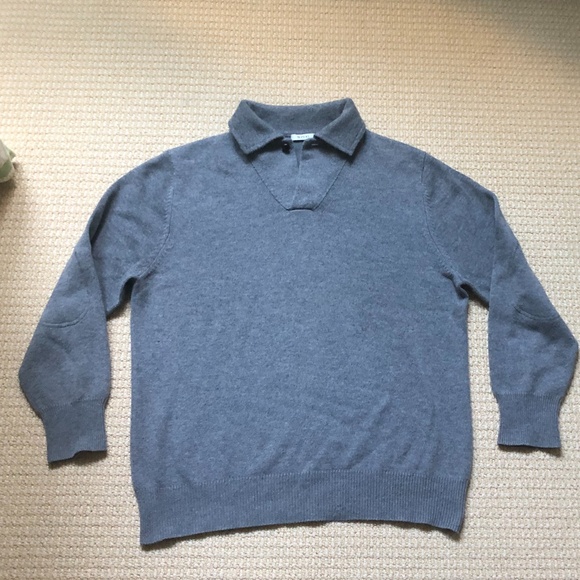 N.PEAL CASHMERE POLO SWEATER XL - Picture 3 of 7